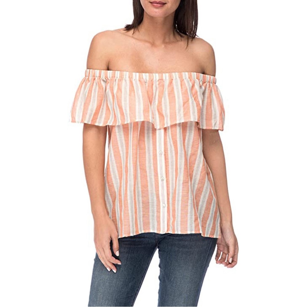 Bobeau‎ Colette Off Shoulder Blouse